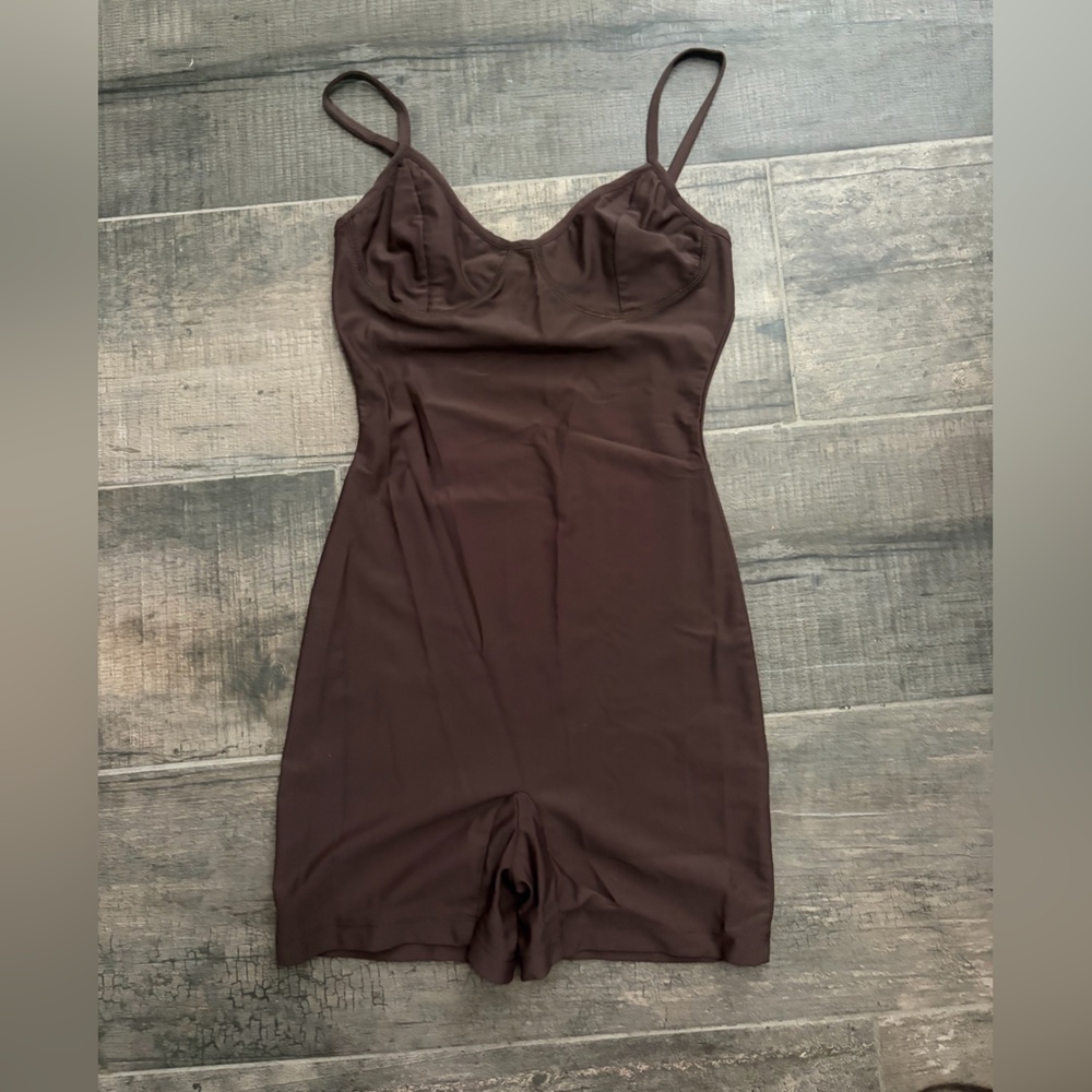 Princess Polly Chocolate Brown Bodysuit